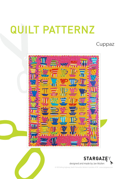 Cuppaz Quilting Pattern Front Page